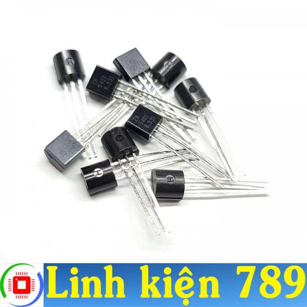 2N5401 Transistor PNP 0.6A 150V TO-92 (3 con)